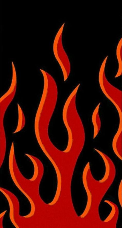 Flame Painting Easy, Red Flame Wallpaper, Flame Wallpaper Aesthetic, Aesthetic Pictures Wallpaper, Flame Picture, Piskel Art, Basic Painting, Flower Graphic Design, Flame Art