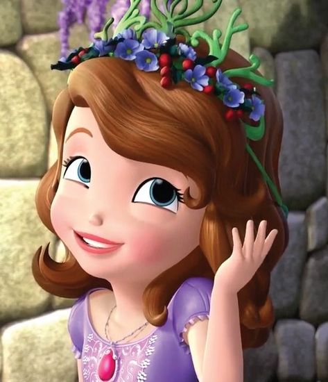 Sofia The First, The Princess, Sofia, The Good, The First, Crown, Tumblr, Disney, Purple