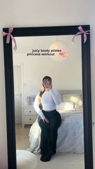 Juicy booty pilates princess workout 🏋‍♀️ #lemon8workout #healthylifestyle2024 #bootyworkout #lemon8us #lemon8 | By Lemon8 | Facebook Pilates Workout, Pilates Princess Workout, Work Out Video, Princess Workout, At Home Pilates, Home Pilates, Pilates Princess, Work Out, Video Tutorial