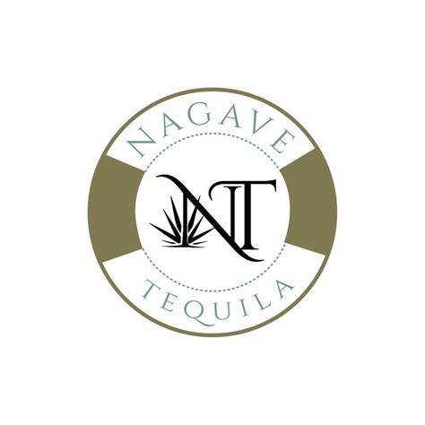 Logo Design - Nagave Tequila Emblem Tequila Logo Design, Tequila Logo, Design Inspo, Tequila, Mood Board, Logo Design, ? Logo, Design