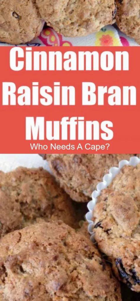 Raisen Bran Muffins, Raisin Bran Cereal Muffins, Best Breakfast Muffins, Bran Cereal Muffins, Refrigerator Bran Muffins, Raisin Bran Muffin Recipe, Raisin Bran Cereal, Raisin Bran Muffins, Easy Biscuits