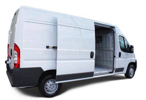 Delivery Van, White Van, Drop Shadow, White Vans, Open Door, Home Security, Aliens, Recreational Vehicles, Revenge