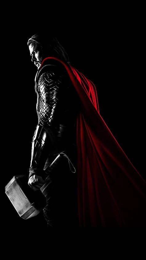 Thor Wallpaper, Thor, Hd Wallpaper, Red, Black