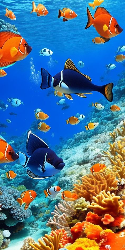 vibrant marine life Fishing App, Marine Life Photography, Ocean Illustration, Life Photography, Marine Life, Sea Life, Under The Sea, Fishing, Photography