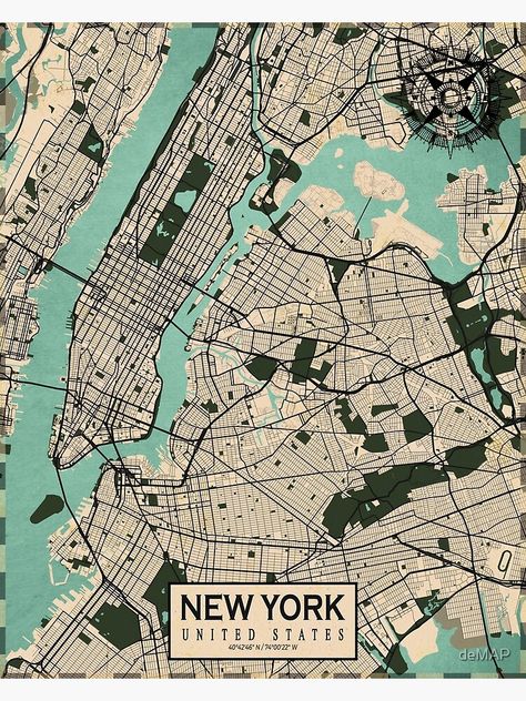 New york city map