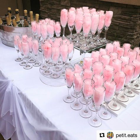 Baby Candy Bar, Cotton Candy Drinks, Outdoor Veranda, Cotton Candy Wedding, Bachelorette Brunch, Cotton Candy Party, Kids Tea Party, Bubbly Bar, Candy Drinks