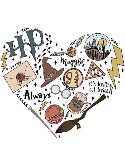 Braids With Loose Hair, Harry Potter Alphabet, Tattoo Harry Potter, Stickers Harry Potter, Harry Potter Painting, Harry Potter Stickers, Harry Potter Background, Harry Potter Poster, Idee Cricut