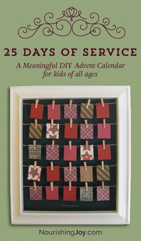 A meaningful list of service projects for kids + a DIY Advent Calendar tutorial that can be used ANY time of year! Service Projects For Kids, Calendar Advent, December Activities, Advent For Kids, Advent Activities, Meaningful Christmas, Advent Calendars For Kids, Diy Advent Calendar, Kids Calendar