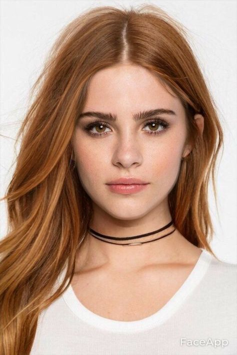 Dark Strawberry Blonde Hair, Red Hair Brown Eyes, Dark Strawberry Blonde, Dark Eyebrows, Bridget Satterlee, Brown Eyebrows, Natural Red Hair, Ginger Hair Color, Strawberry Blonde Hair