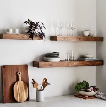 Shelves In Apartment, Reclaimed Wood Floating Shelves, Modern Wall Shelf, Metal Wall Shelves, Regal Design, Modern Bookcase, Wood Floating Shelves, Floating Wall Shelves, Floating Wall