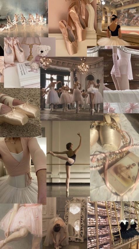 Ballet Aesthetic Pictures, Ballet Collage Wallpaper, Ballet Aesthetic Collage, Dance Ballet Aesthetic, Ballet Vision Board, Ballet Phone Wallpaper, Ballet Core Aesthetic Wallpaper, Adult Ballet Class Aesthetic, Ballet Homescreen