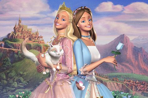 Are You More Princess Anneliese Or Queen Erika From "The Princess And The Pauper"? Best Friends Movie, Barbie Series, Princess Adventure, Princess And The Pauper, Princess Movies, Barbie Cartoon, Barbie Images, Friend Cartoon, Childhood Movies