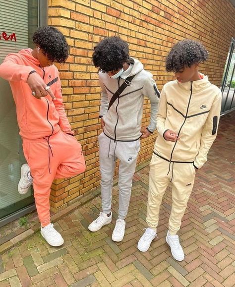 Cute Guys in Nike AF1s Nike Tech Drip, Nike Tracksuit Men, Nike Tech Fleece Outfit Men, Nike Suit, Nike Tech Tracksuit, Tech Outfit, Drip Fits, Fleece Outfit, Drippy Outfit