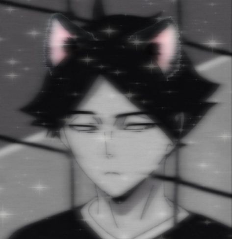 Emocyber Anime, Cybergoth Aesthetic, Suna Rintarou, Boy Dark, Anime Cat Boy, Cat Boys, Gothic Anime, Haikyuu Manga, Anime Profile