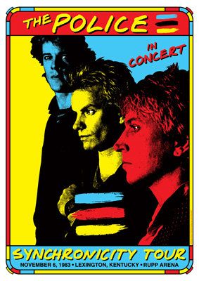 Police concert posters  ... 1983 Lexington Kentucky USA Rock Concert Aesthetic, The Police Band, Rock Argentino, Rock & Roll, Music Concert Posters, Vintage Concert Posters, Vintage Music Posters, Concert Aesthetic, Lexington Kentucky