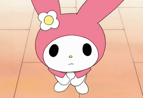 My Melody Personality, Angry My Melody, Sanrio Core, Onegai My Melody, Dope Cartoons, My Melody And Kuromi, Melody And Kuromi, My Melody Wallpaper, Melody Hello Kitty