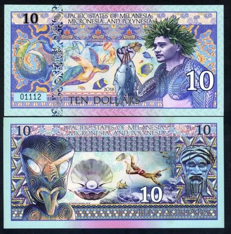 Banknotes Design, Banknote Collection, 100 Dollar Bill, Currency Note, Money Design, 10 Dollars, Money Pictures, South Pacific, Countries Of The World