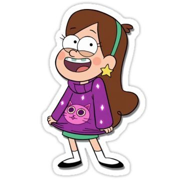 Monster Falls, Gravity Falls Characters, Disney Cartoon Characters, Mabel Pines, Computer Sticker, Tumblr Stickers, Autumn Stickers, Kawaii Doodles, Buy Art Online