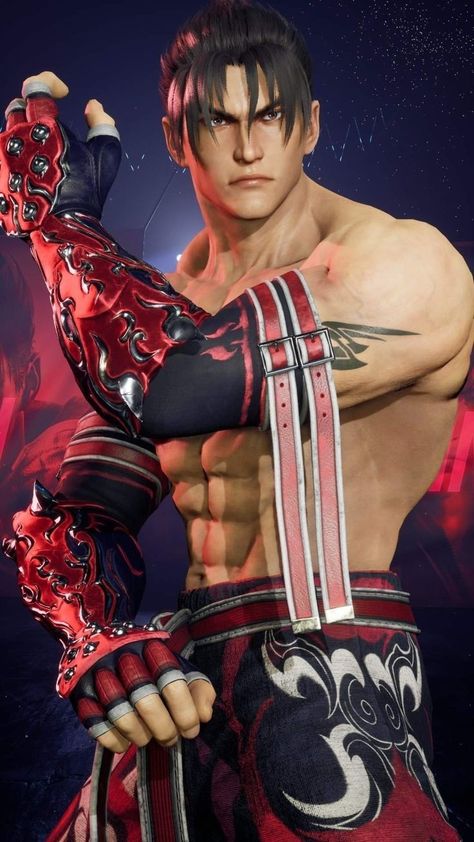 Tekken Jin Kazama, Tekken Wallpaper, Tekken 8, Jin Kazama, Liu Kang, Tekken 7, Street Fighter Art, Dark Anime Guys, Fantasy Art Landscapes