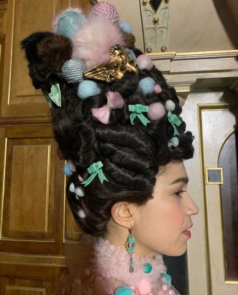 Fairygod Mother, Taurus Core, Pink Marie Antoinette, The Great Series, 18th Century Hairstyles, Strawberries And Cream Cake, Mary Sibley, Baby Shower Look, Bday Brunch