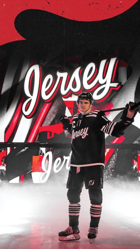 Devils Hockey Wallpaper, New Jersey Devils Poster, New Jersey Devils Hockey, New Jersey Devils Wallpaper Laptop, Devils Hockey, New Jersey Devils Aesthetic, Nj Devils Wallpaper, New Jersey Devils Wallpaper, Nico Hischier Wallpaper