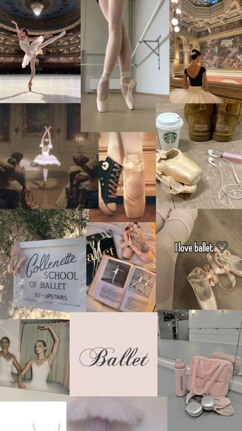 Ballet Collage, Ballet Wallpaper, Ballet Dance Photography, Vision Board Collage, Dancer Lifestyle, Ballet Technique, Ballet Pictures, Ballet Workout, Ballet Exercises