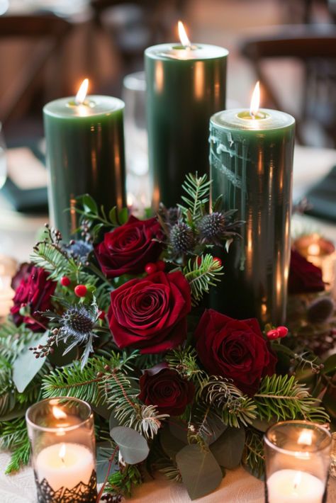 55  Dark and Moody Wedding Centerpiece Ideas to Set the Scene Pavilion Wedding, Moody Wedding, Wedding Centerpieces, Wedding Centrepieces