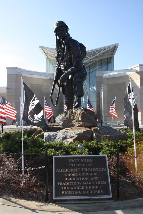 Airborne and special operation's museum, Fayetteville,  NC Fort Bragg North Carolina, Nc Travel, Airborne Army, Fayetteville North Carolina, Iron Mike, Military Move, Military Bases, Camp Lejeune, 82nd Airborne Division