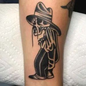 14 Top Cholo Tattoo Ideas That Will Prick Your Interest - Tattoo Twist Homies Tattoo Design, Homies Tattoo Ideas, Small Mexican Tattoos For Men, Lowrider Tattoo Ideas, Lil Homies Tattoos, Cholo Clown Tattoo, Oldies Tattoo Ideas, Chicano Flash Tattoo, Chula Tattoo