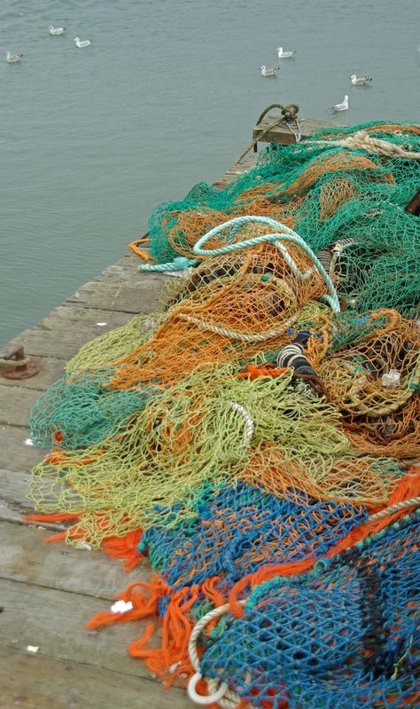 Fishing net, Felixstowe, Suffolk, England. Suffolk England, Salt Air, Fish Net, Fishing Nets, Fishing Net, Nova Scotia, Color Theory, Under The Sea, Pollution