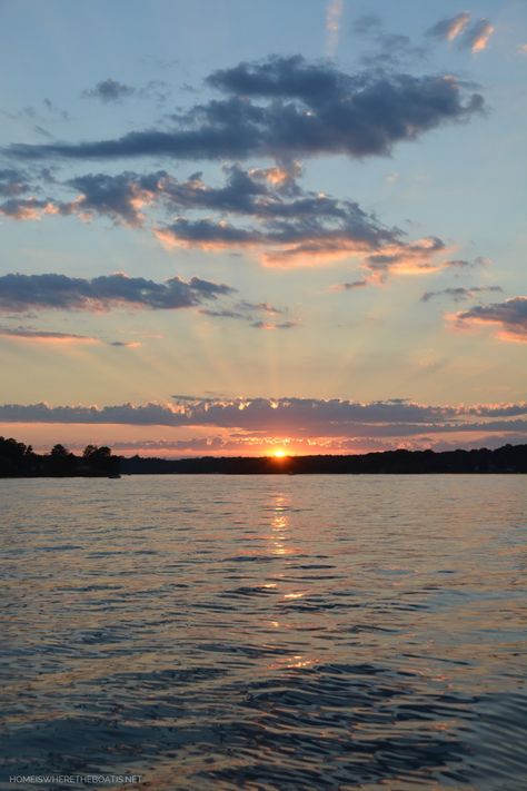 Water Sunset, Sunset Rose, Sunset Lake, Lake Norman, Summer Lake, Sky Pictures, Lake Sunset, Best Sunset, Pretty Sky