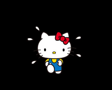 Gif Hello Kitty, Hello Kitty Video, Hello Kitty Gif, Stickers Hello Kitty, Animal Cartoons, Hello Gif, Y2k Hello Kitty, Pusheen Cute, Hello Kitty Videos