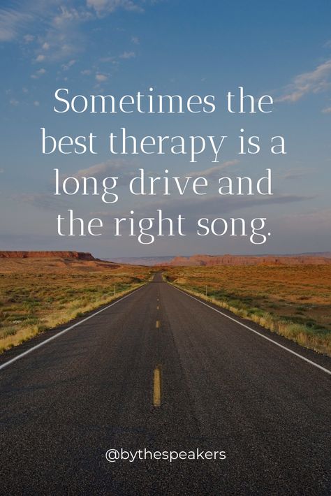 When times get tough, sometimes the best thing you can do is hit the open road with a playlist full of tunes.   #music #quote #musicquote #songs #travel Backroads Quotes, On The Road Again Funny, Take The Road Less Traveled Quotes, Country Road Quotes, On The Road Again Quotes, Open Road Quotes, Roadtrips Quotes, Road Quotes Journey, Road Less Traveled Quotes