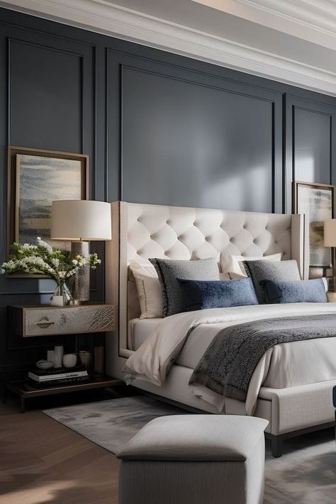 The best trends for a luxury Bedroom. Bedroom hardware, Bedroom decor #furniturehardware #hardwarejewelry #bedroomdecor #drawerknobs #interiordesign #homedecor #design #homedesign American Classic Bedroom, American Bedroom, Simple Bed Designs, Luxury Home Accessories, Bad Inspiration, Bed Design Modern, Luxury Bedroom Master, Classic Bedroom, Bad Design