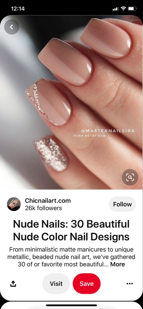 Wedding Nails Champagne, Wedding Gel Nails, Nails Champagne, Wedding Nail Colors, Ongles Beiges, Fall Wedding Nails, Champagne Nails, Wedding Day Nails, Bridal Nails Designs