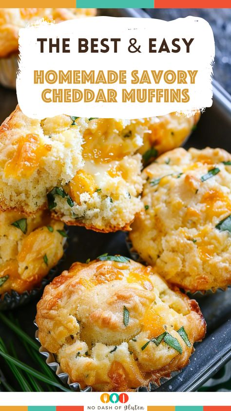 Corn Cheddar Muffins, Muffin Savory Recipes, Cheddar Dill Muffins, Mini Savory Muffins, Baking For Lunches, Quick Savory Bread, Savory Breakfast To Go, Savory Pumpkin Muffins, Cheddar Cheese Muffins