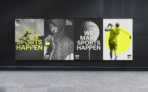 Sports Club Branding, Sports Logo Design Ideas Creative, Sports Branding Design, Sports Brand Identity, Sports Club Poster, Sport Design Graphic, Sports Moodboard, Sporty Branding, Sports Poster Design