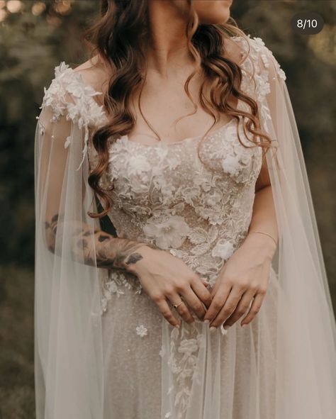 Enchanted Forest Wedding Dress, Faerie Wedding, Forest Wedding Dress, Beige Wedding Dress, Whimsical Wedding Gown, Lotr Wedding, European Wedding Dresses, Fancy Attire, Ethereal Wedding Dress