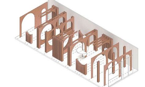 Architecture Concept Diagram, Architectural Model, Studio Interior Design, Concept Diagram, Wine Shop, Brick Architecture, Northern Spain, Diagram Architecture, Architecture Presentation