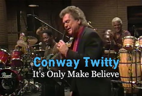 Classic Country Songs, Hello Darlin, Conway Twitty, Inspirational Songs, Music Sing, Country Music Singers, Make Believe, Easy Listening, My Dream Came True