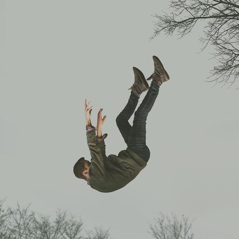 Falling | Pose reference photo, Pose reference, Art reference poses Falling Pose, Skateboard, Trees, Art