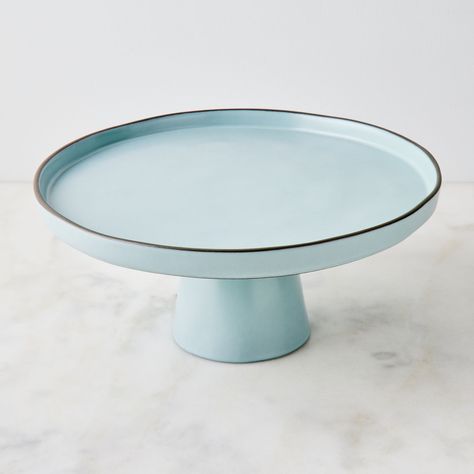 Silver cake stand