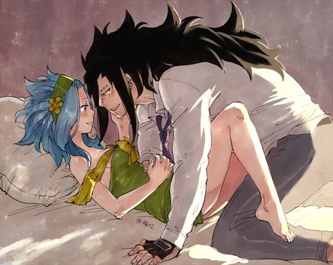 "A baby..." Gale Fairy Tail, Fairy Tail Drawing, Gajeel X Levy, Fairy Tail Levy, Gajeel And Levy, Fairy Tail Natsu And Lucy, Fairy Tail Love, Fairy Tail Art, Fairy Tail Couples