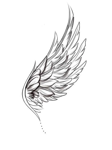 Warrior Wings Tattoo, Small Angel Drawing, Feather Angel Wings Tattoo, Angel Wings Drawing Tattoo, Angel Wings Rib Tattoo, Angle Wings Tattoo Women, Wing Tattoo Sketch, Eagle Wings Tattoo For Women, Angel Wing Sketch