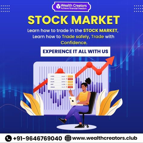 Stock Market Poster, India Stock Market, Learn Stock Market, Income Protection, Demat Account, Stock Market Courses, Stock Market Investing, Trading Charts, Us Open