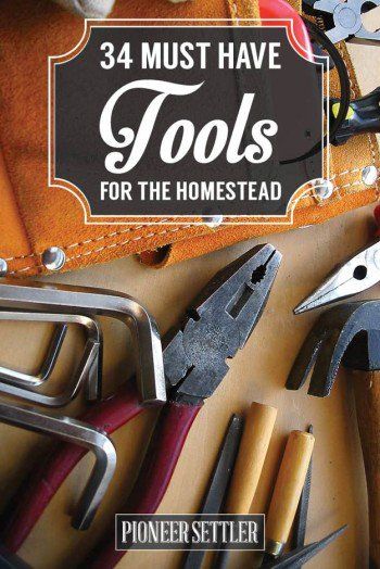 Homesteading Diy, Homesteading Skills, The Homestead, Homestead Survival, Must Have Tools, Woodworking Jigs, Survival Tools, Wood Working For Beginners, Woodworking Plans Free