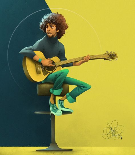 Character With Background, Animation Pictures, Guitar Illustration, Whatsapp Status Videos, Indian Illustration, Illustration Art Design, Cartoon Wallpaper Hd, Animation Artwork