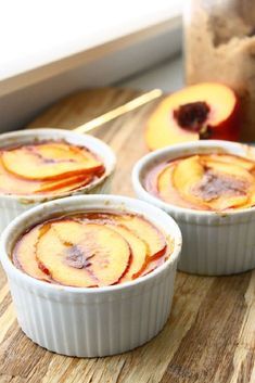 Candied Peaches, Dessert Souffle, Cream Brulee, Dessert Mousse, Brulee Recipe, Creme Brulee Recipe, Caramel Apple Pie, Creme Caramel, Peach Recipe