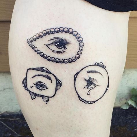 Portland Tattoo, Friday The 13th Tattoo, 13 Tattoos, Lovers Eyes, Jewelry Tattoo, Tattoo Parlors, Eye Tattoo, S Tattoo, Tattoo Images