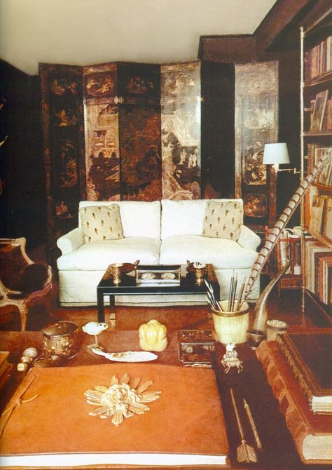 SCAN0130small Houses Inspiration, Classic Rooms, Glass Bookshelves, Billy Baldwin, Historic Interiors, Cole Porter, Interior Design Quotes, White Couch, Decoration Details